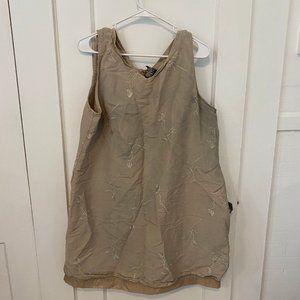 Sherry Taylor Women's Size 18/38 Light Brown Dress